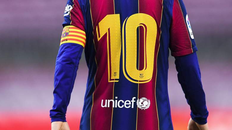Barcelona's No 10 shirt