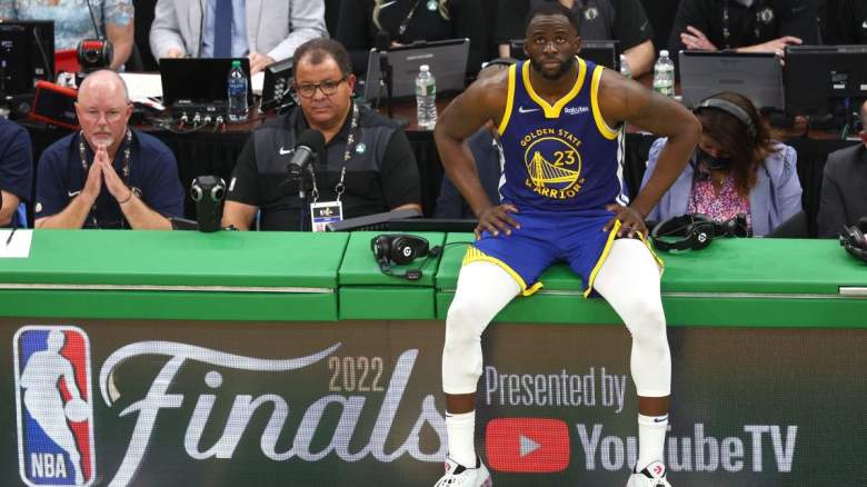 Draymond Green is once again talking about the Boston Celtics