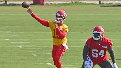 Rookie WR Skyy Moore Dusts Chiefs’ Veteran at Camp [LOOK]