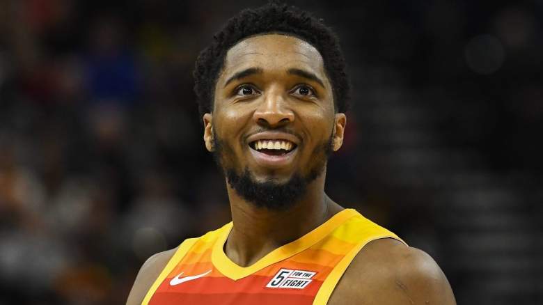 Donovan Mitchell of the Utah Jazz, who has been linked to the New York Knicks.