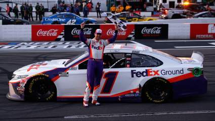 Denny Hamlin Pursues Historic Win at Pocono Raceway
