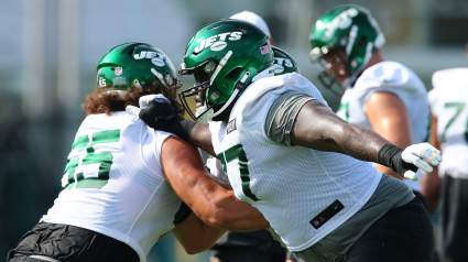 Mekhi Becton Holiday Workout Video Creates Jets Social Media Drama