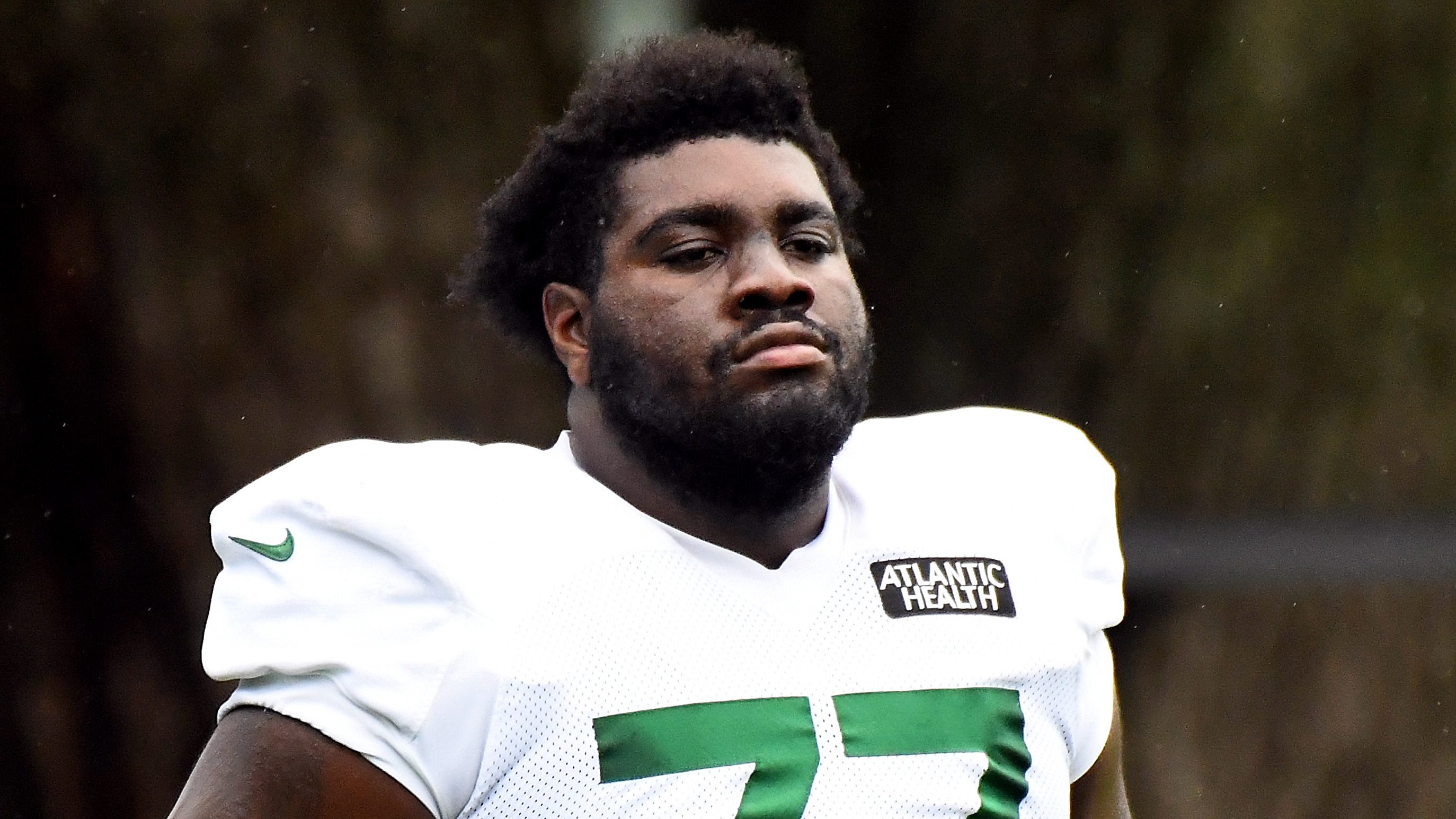 Mekhi Becton Claps Back at Rich Cimini After Jets Practice 