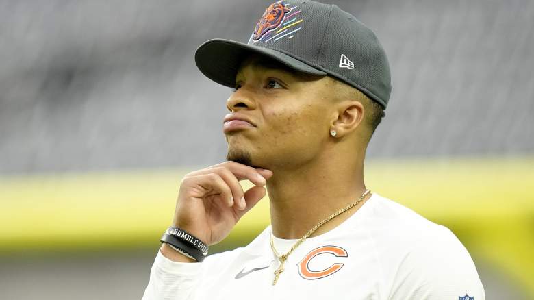 How does Justin Fields compare to Mitch Trubisky through 2 years