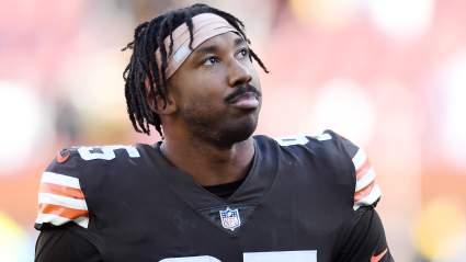 Browns Star Myles Garrett Sounds Off on Uncertainty at QB