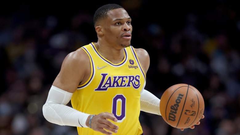 Lakers guard Russell Westbrook
