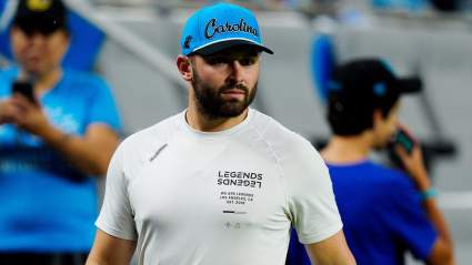 Panthers QB Baker Mayfield Takes Shot at Browns in Viral Video