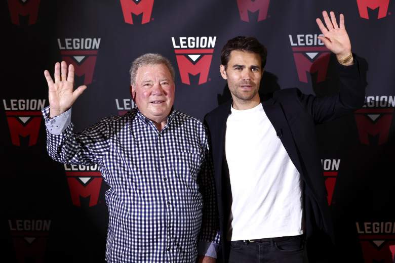 Paul Wesley and William Shatner
