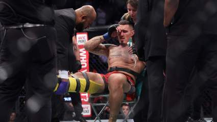 UFC Headliner Tom Aspinall Gives Anticipated Update on Busted Knee