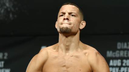 Video of Nate Diaz Smacking Journalist at UFC 276 Goes Viral