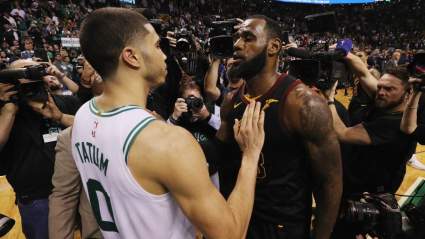 Jayson Tatum Reflects on Playoff Highs, Including Dunk on Lebron James