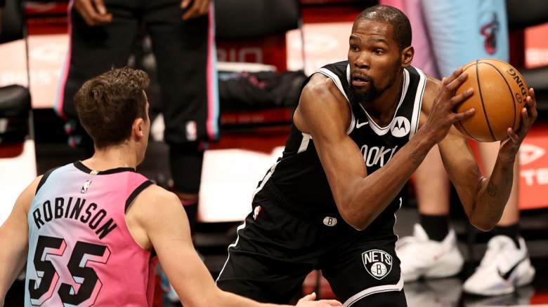 Kevin Durant Nets-Heat