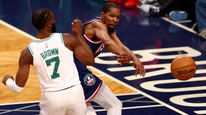 Kevin Durant, Jaylen Brown, Boston Celtics