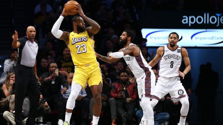 LeBron James, Kyrie Irving, Los Angeles Lakers