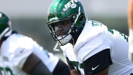 Mekhi Becton’s Nutritionist Shares Eye-Opening Photo Ahead of Camp [LOOK]