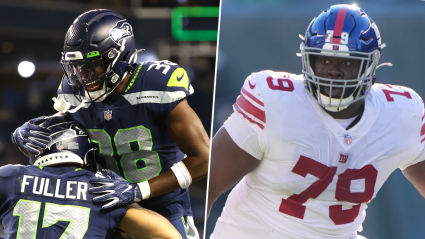 Giants Sign Former Seahawks Defensive Back, Release Offensive Lineman