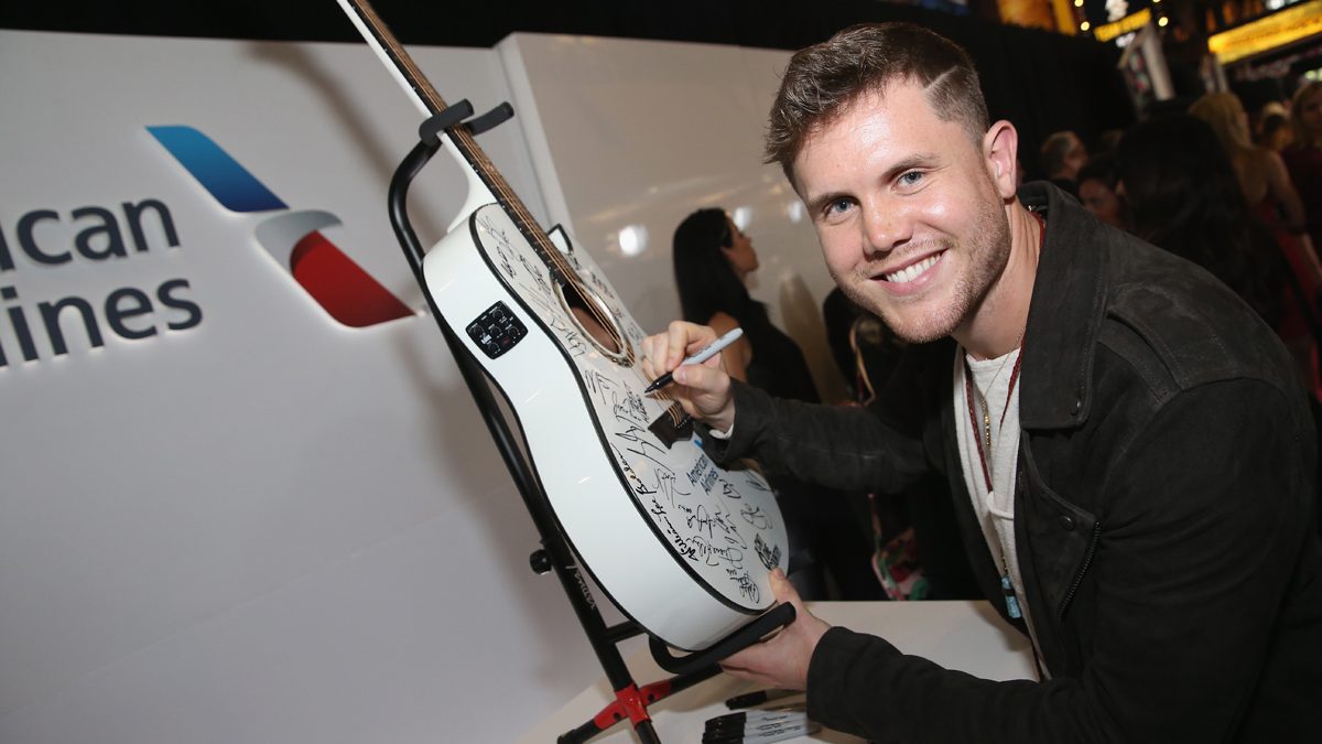 Trent Harmon at 2016 CMT Awards