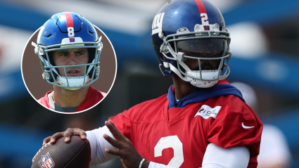 Tyrod Taylor Briefly Replaces Daniel Jones With 1st-Team; Report Explains Why