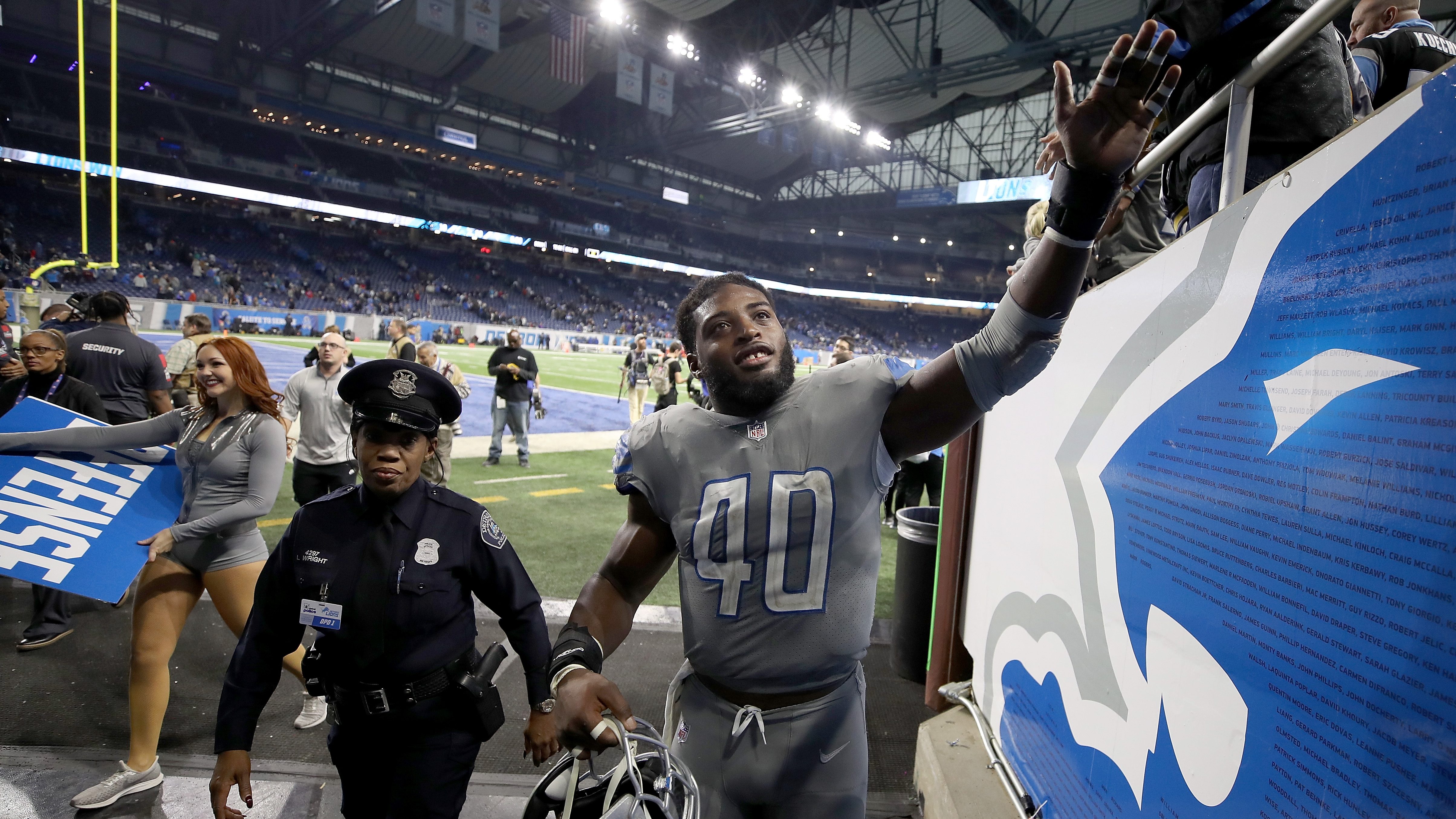 Jarrad Davis Praised for Play During Lions Preseason Game