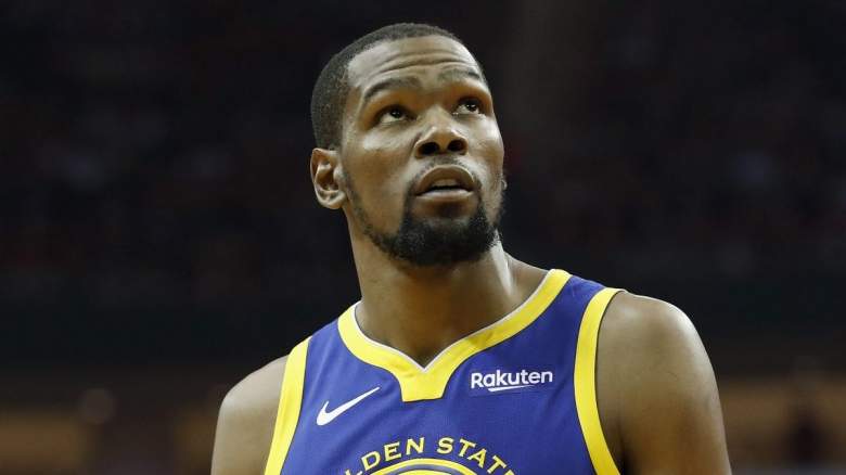 Kevin Durant, formerly of the Golden State Warriors.