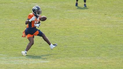 Broncos WR Returns to Practice After ACL Injury: Report
