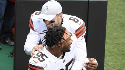 Browns Star Myles Garrett Fires Back at Baker Mayfield