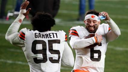Browns Star Myles Garrett Breaks Silence on Facing Baker Mayfield