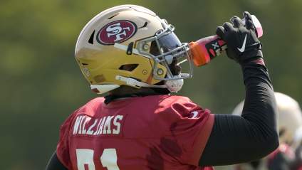 All-Pro Trent Williams Raves About 49ers Rookie: ‘Strong as an Ox’