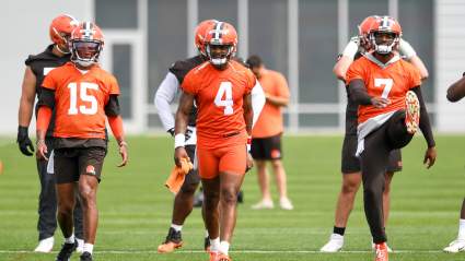 Browns Consider Cutting Backup QB in Favor of NFC Starter: Report