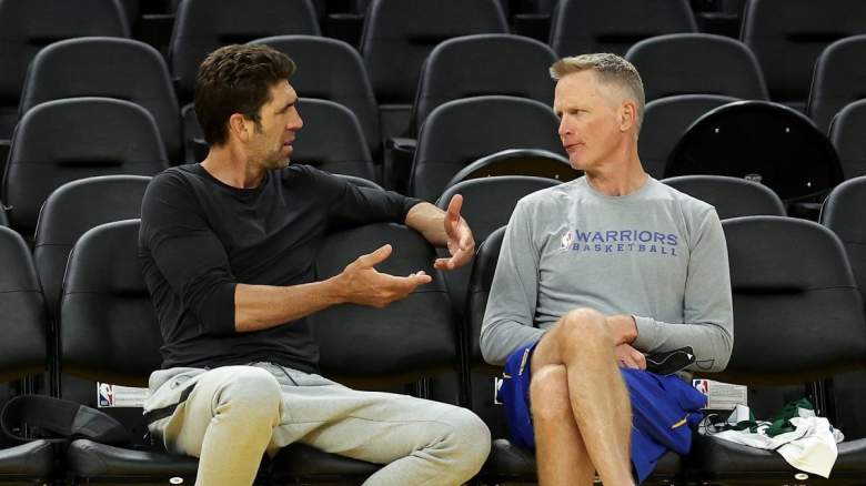 Bob Myers and Steve Kerr of the Golden State Warriors.