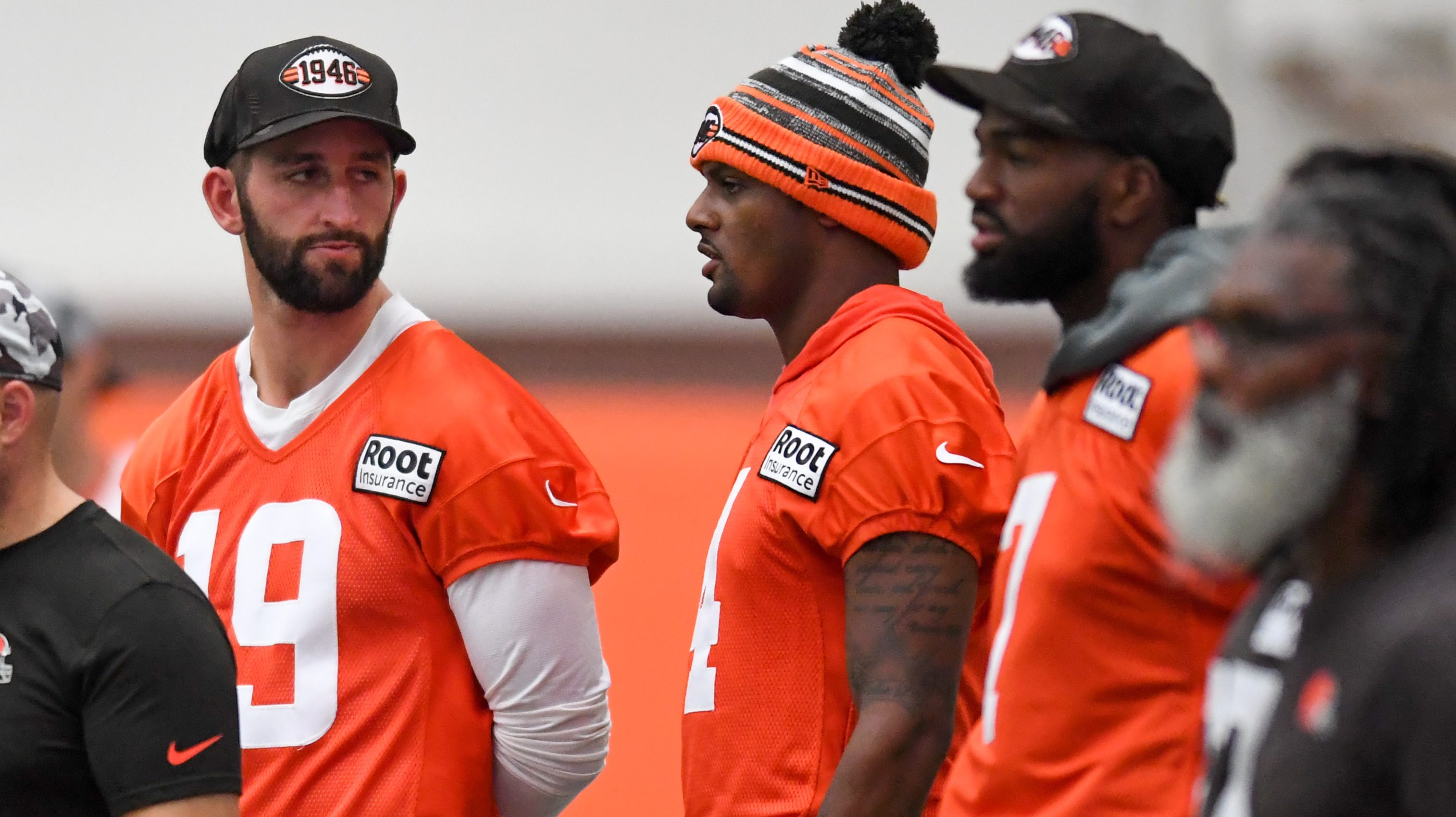 Rosen back with Browns on practice squad, team's 5th QB