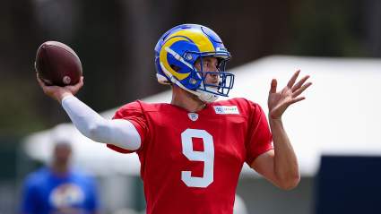 Matthew Stafford Delivers This First With New Rams Target [WATCH]