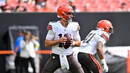 Browns Cut Ties With Former Top 10 Quarterback