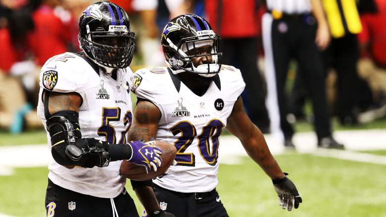 Ray Lewis and Ed Reed
