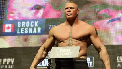 Streaking UFC Combatant Calls for Big-Money Fight With Brock Lesnar