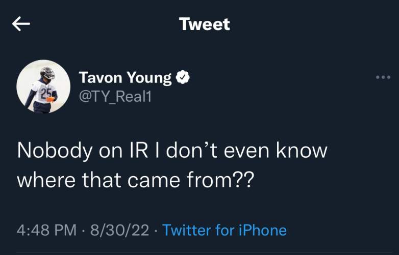 Tavon Young