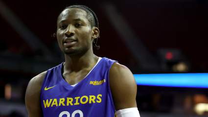 Rising Warriors Star Just Schooled Steph With First Pitch