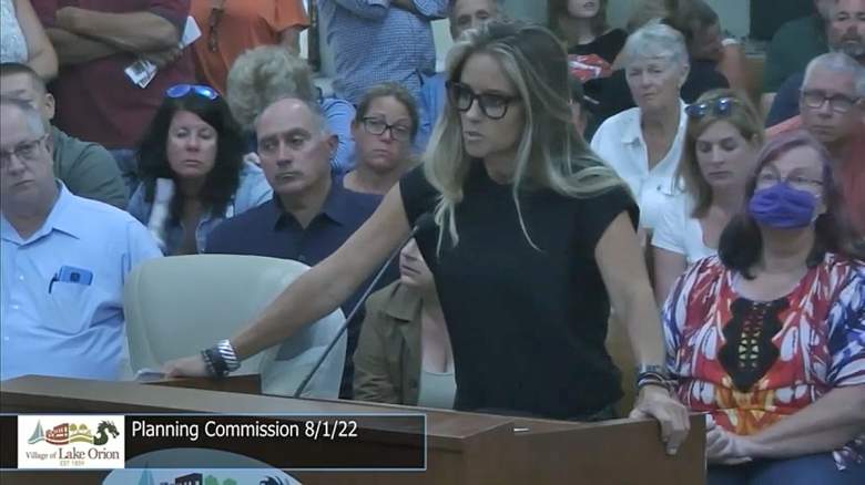 Nicole Curtis at hearing