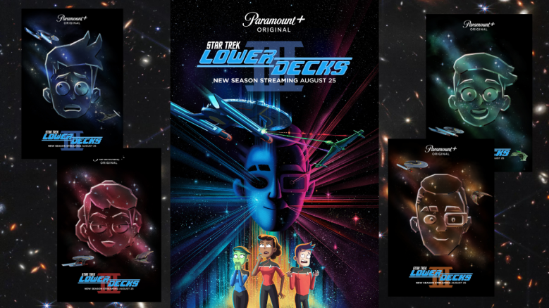 Character posters for Star Trek: Lower Decks