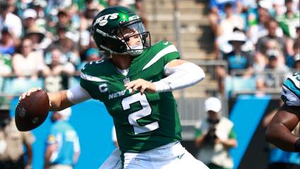 Jets’ Zach Wilson Hits Elijah Moore on ‘Gorgeous’ TD Bomb at Camp [LOOK]
