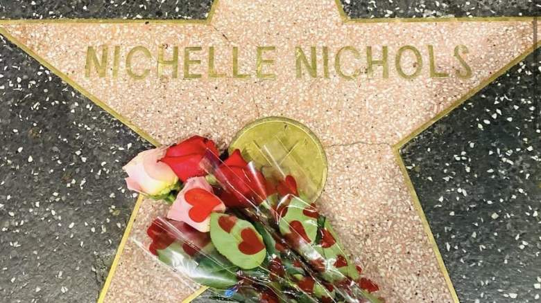 Nichelle Nichols' Star on the Hollywood Walk of Fame