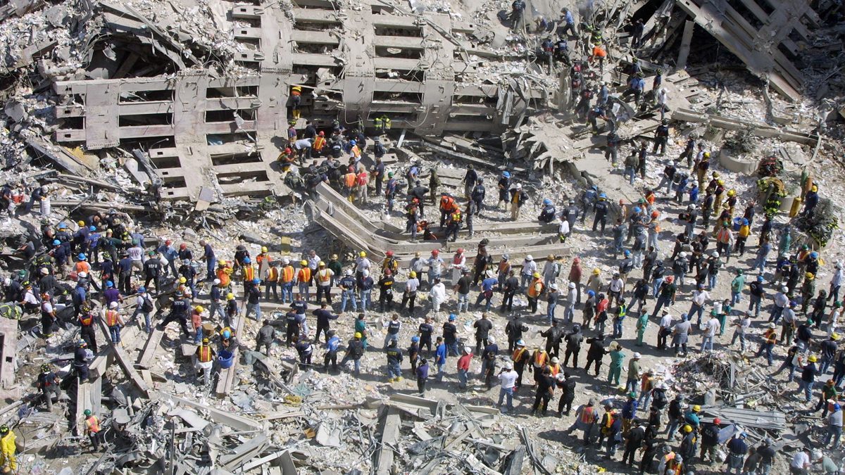 9/11 rubble