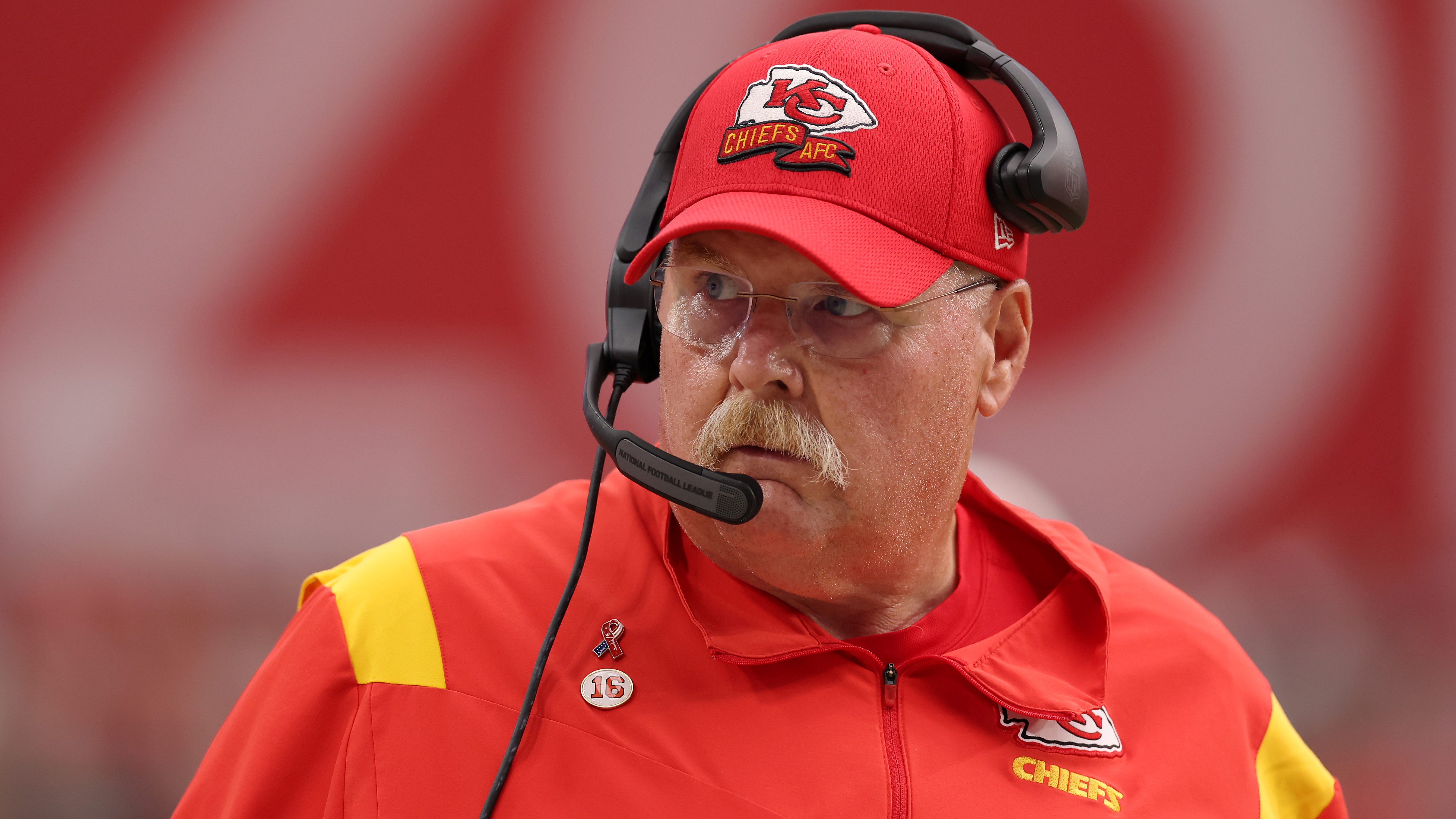 Chiefs HC Andy Reid says starters will play first half vs. Cardinals