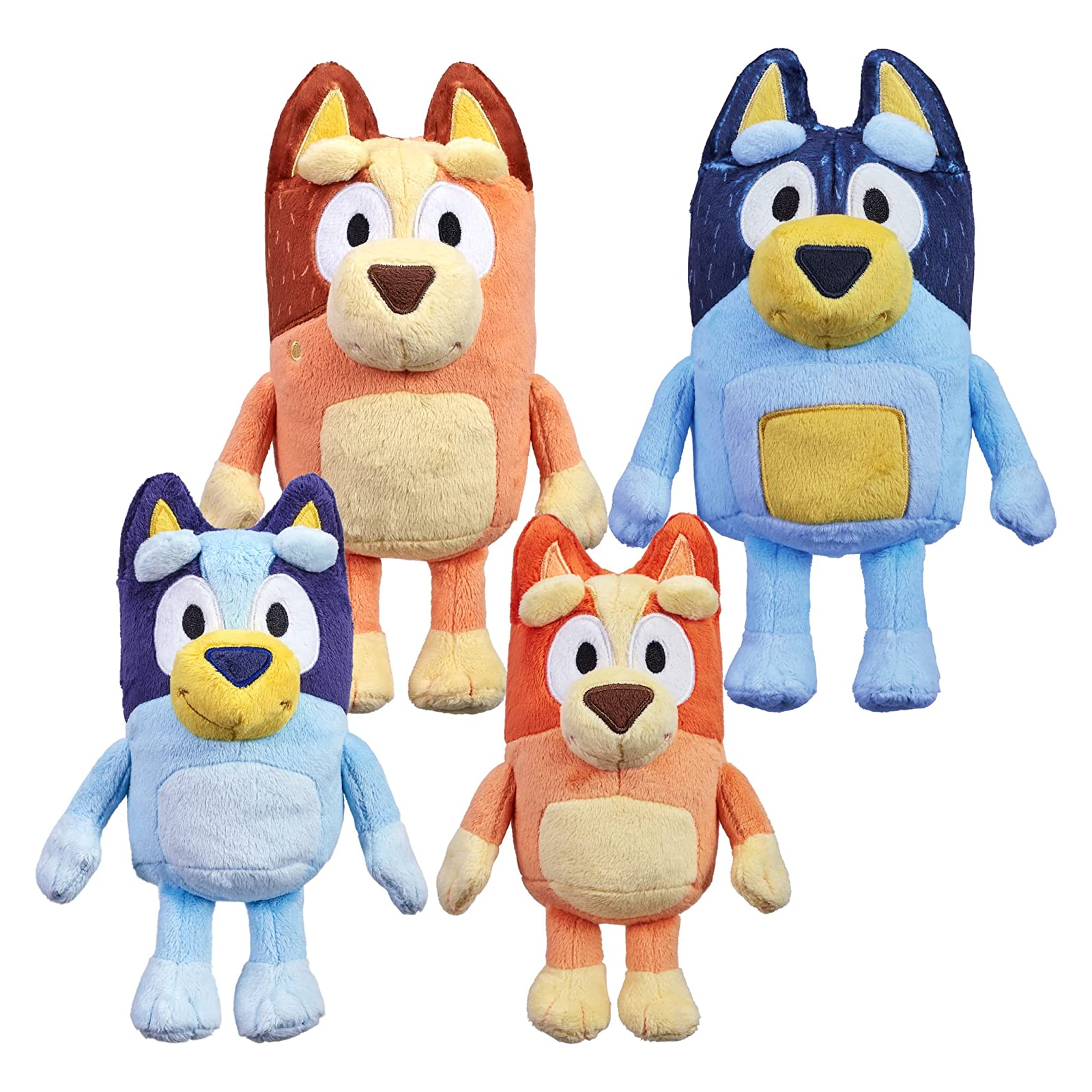 Same day shipping BLUEY Friends BINGO & BLUEY Plush TV Cartoon Stuffed ...