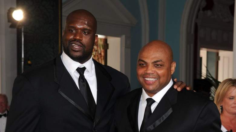 Shaquille O'Neal and Charles Barkley