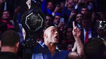 UFC Star Wants to Fight Dwayne ‘The Rock’ Johnson Amid Shoe Controversy