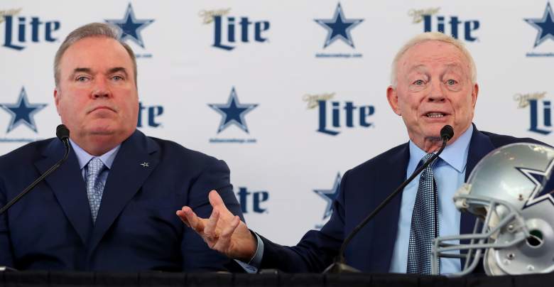 Jerry Jones and Mike McCarthy