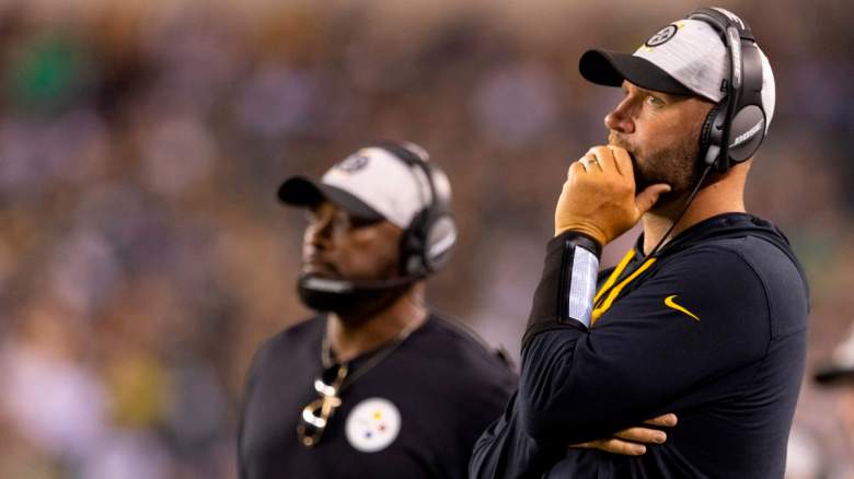 Ben Roethlisberger with Steelers head coach Mike Tomlin
