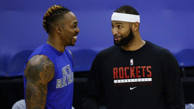 Dwight Howard and DeMarcus Cousins