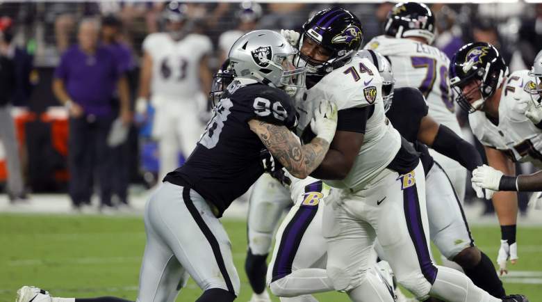 Baltimore Ravens - First look at Tyre Phillips in his Ravens uni